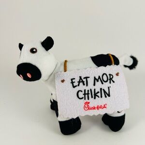 CHICK-FIL-A Cow Eat Mor Chikin 4" Limited Edition Promo Plush